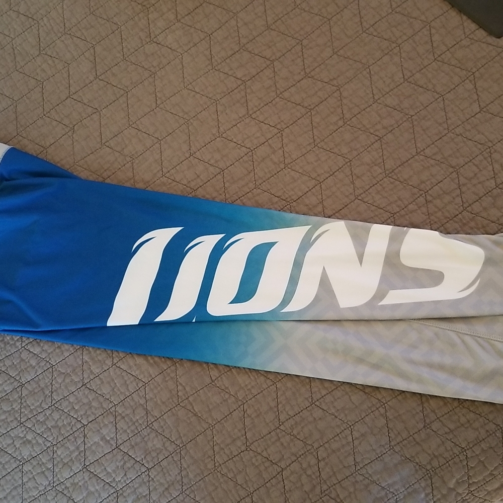 FOCO NFL Detroit Lions Leggings size Small Honolulu Blue